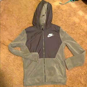 Youth Nike fleece jacket XL GREY